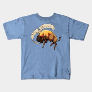 Resistance Bison Kids T-Shirt